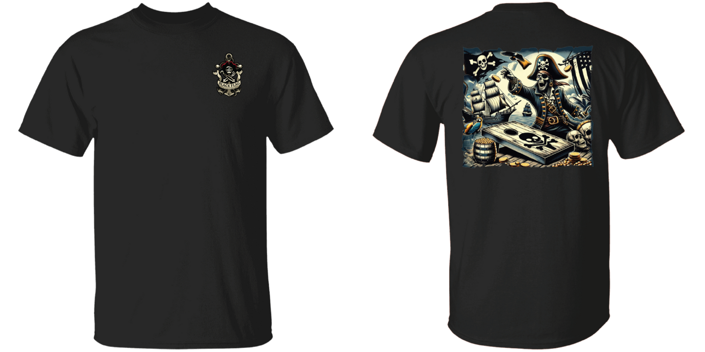 Pirate Cornhole Tee Shirt