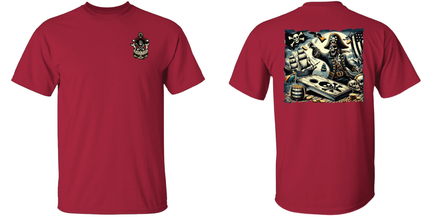 Pirate Cornhole Tee Shirt