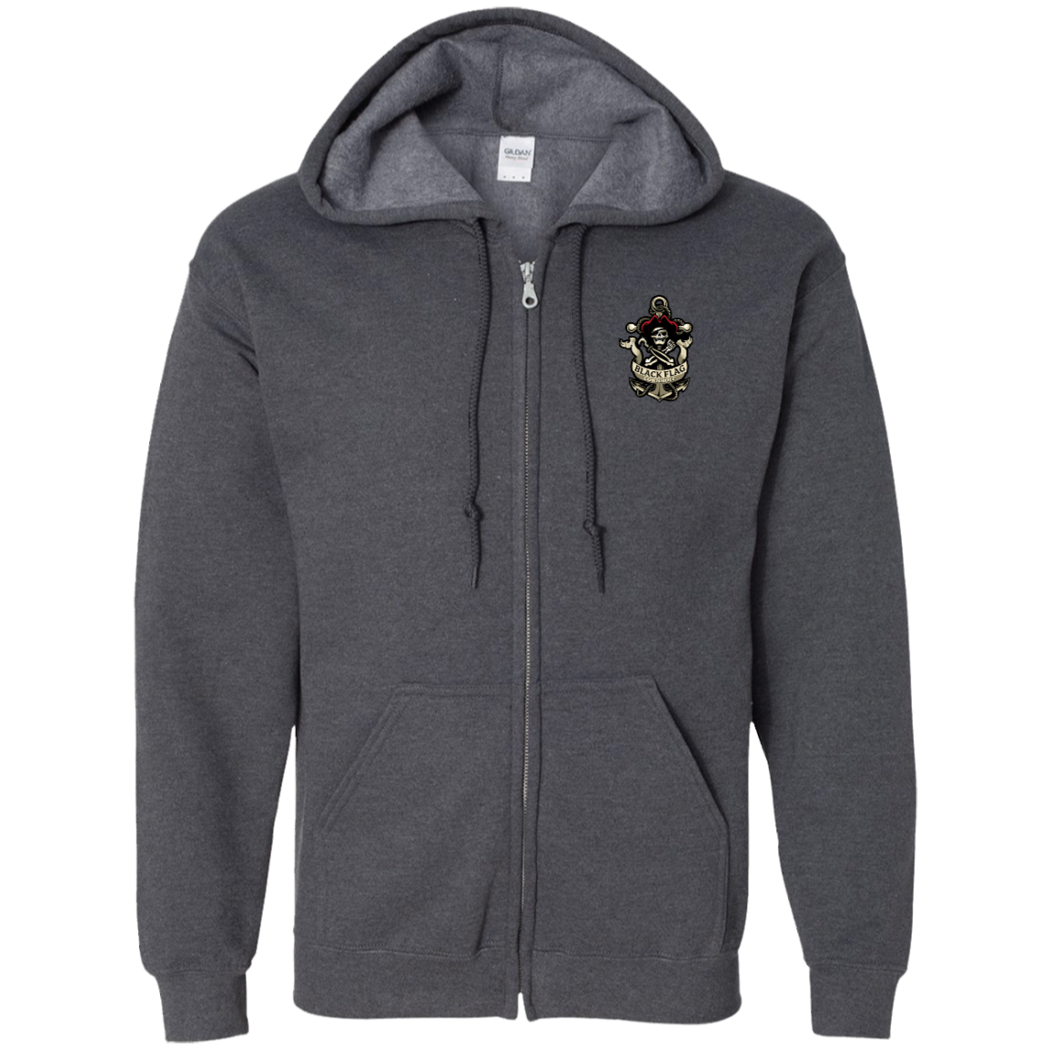 Hidden Treasure Zip Up Hooded Sweatshirt