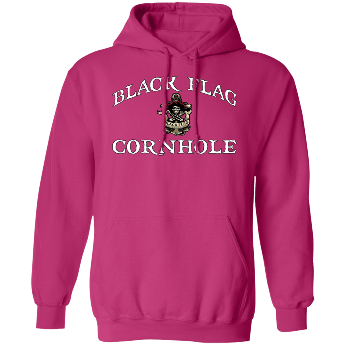 Black Flag Cornhole Pullover Hoodie