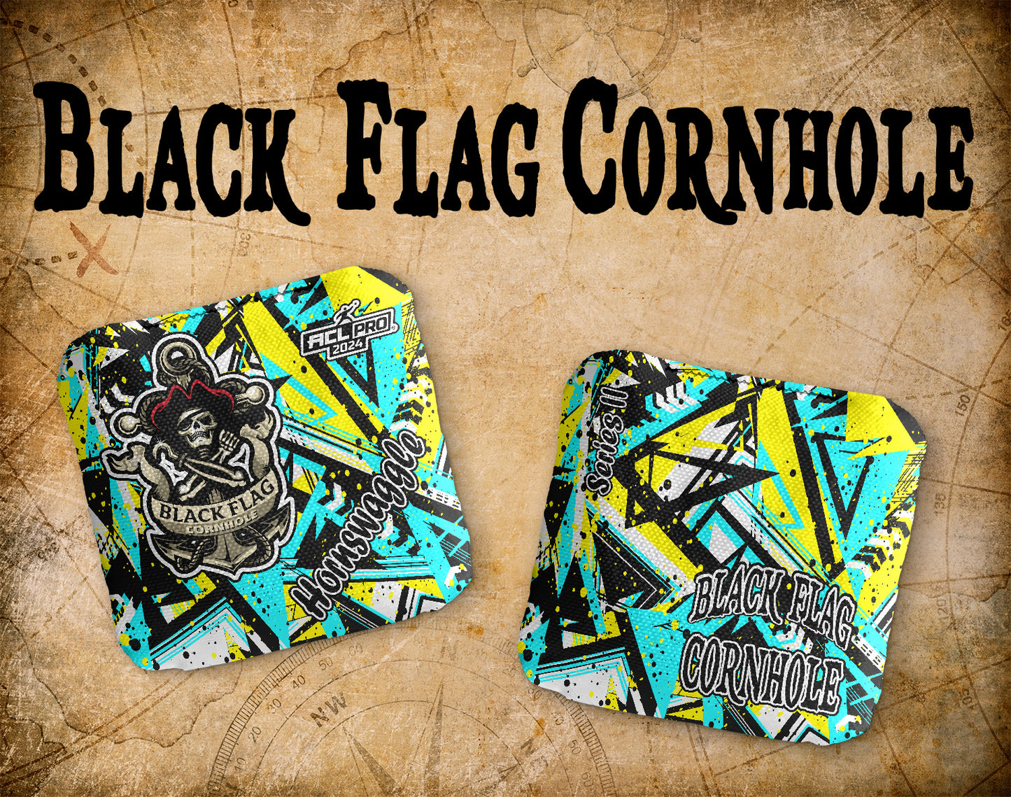 OG Grunge - Yellow / Light Blue - ACL Pro 2024