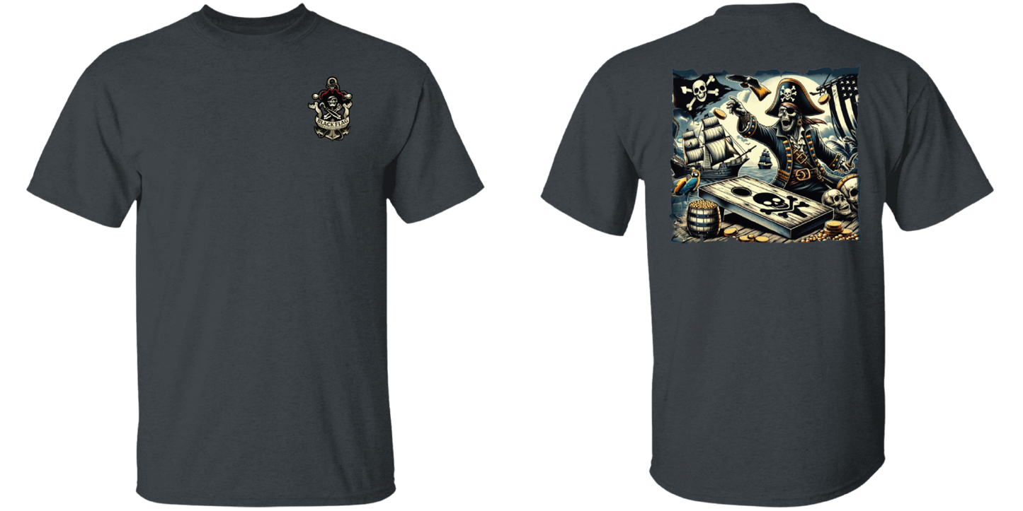 Pirate Cornhole Tee Shirt