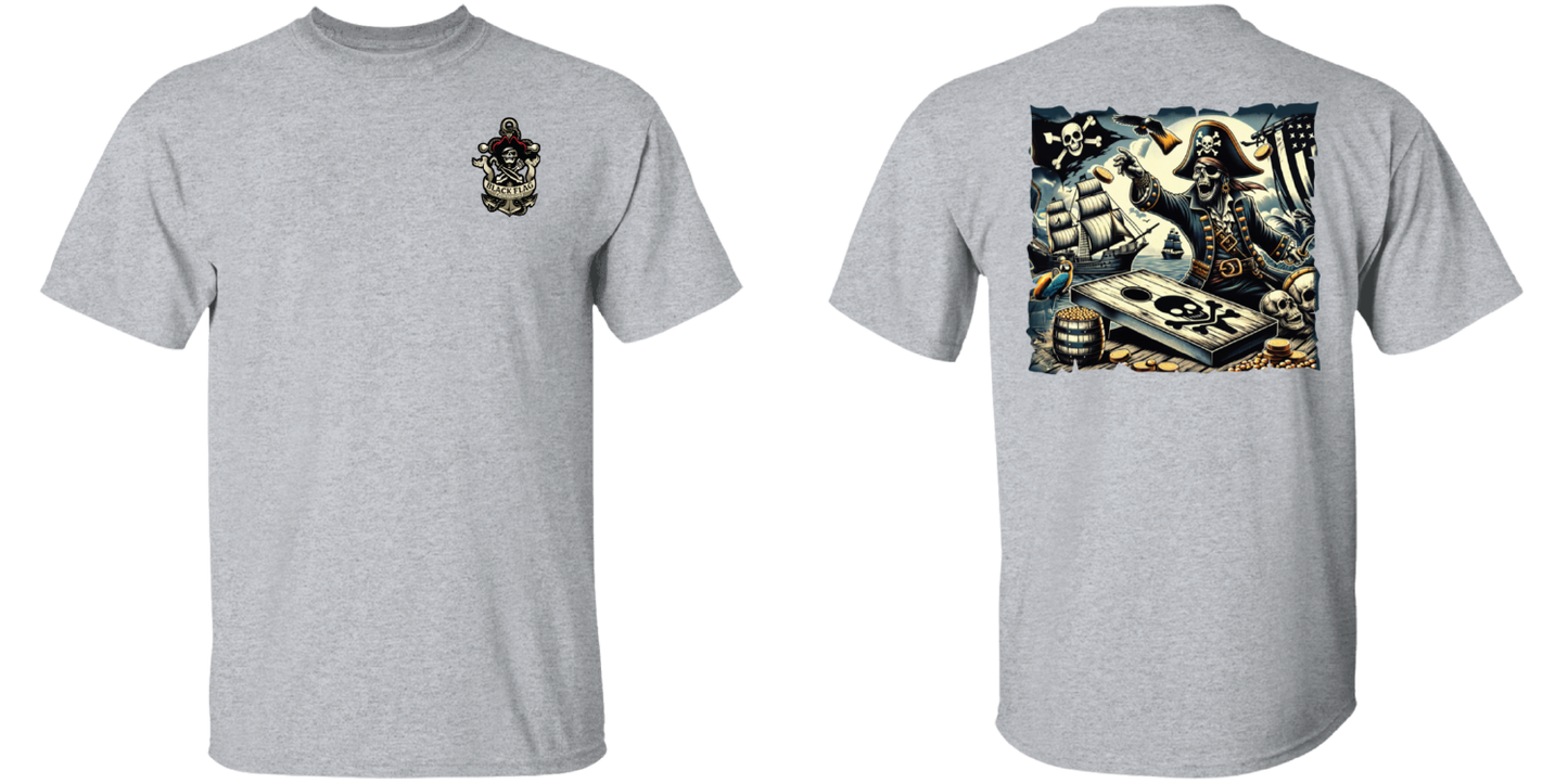 Pirate Cornhole Tee Shirt