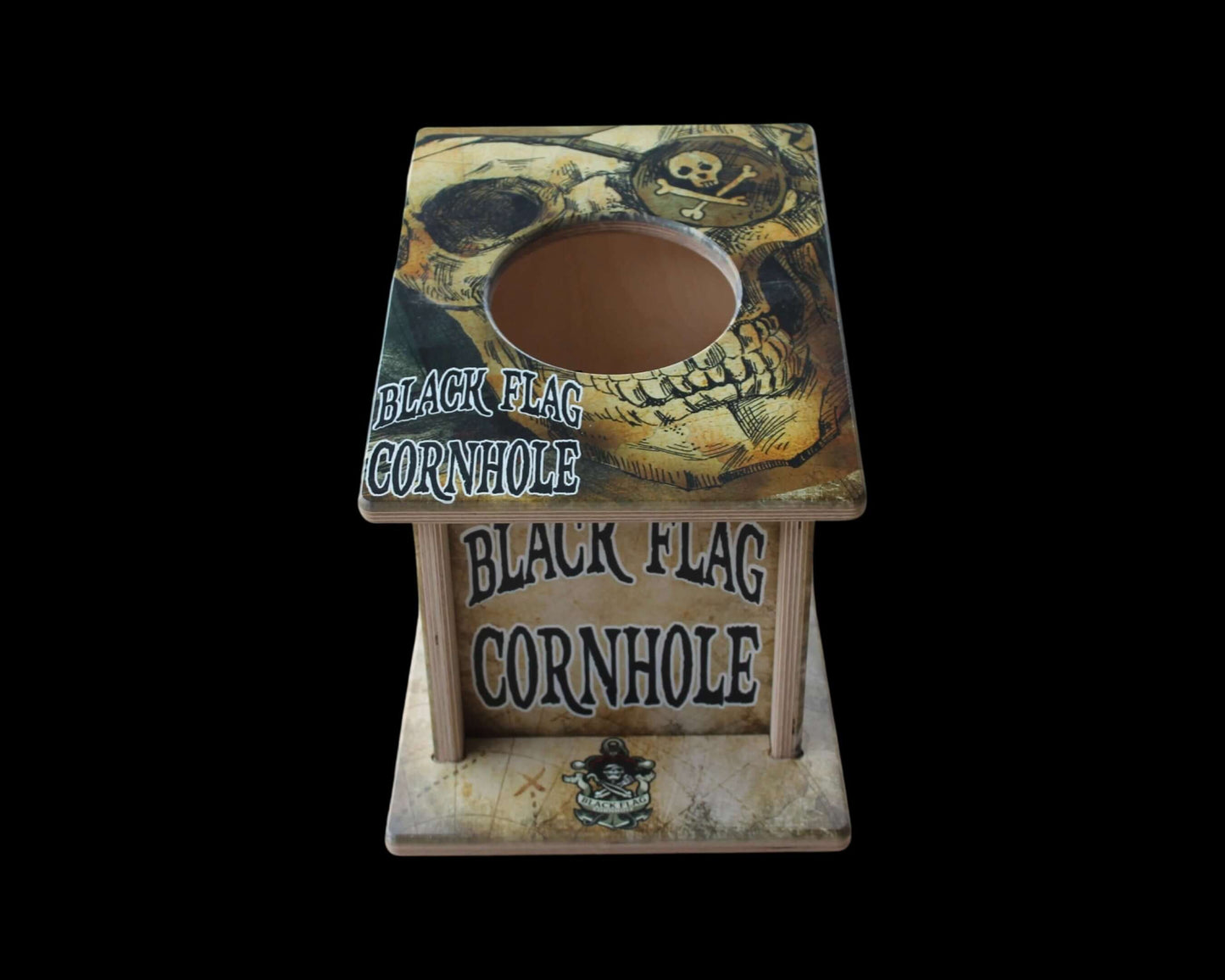 Black Flag Cornhole Airmail Box