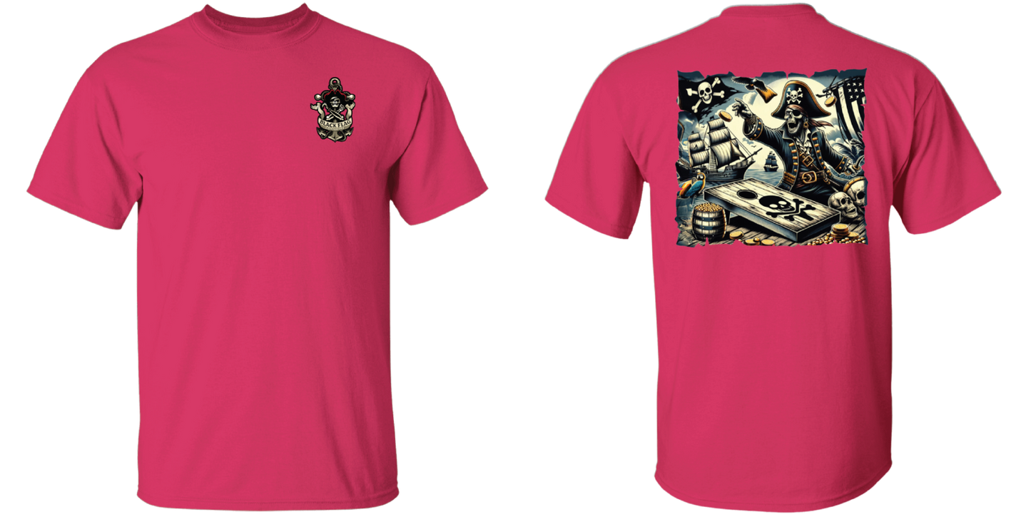 Pirate Cornhole Tee Shirt
