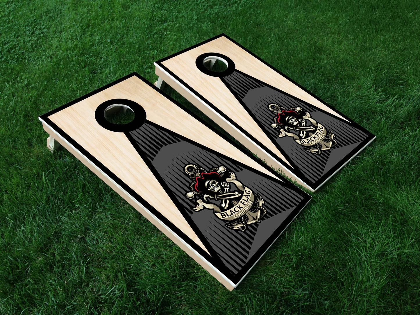 Black Flag Cornhole Logo Cornhole Boards