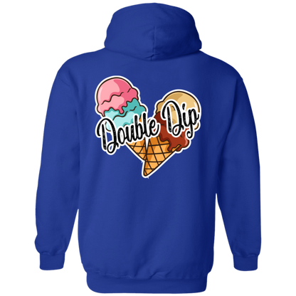 Double Dip Pullover Hoodie - Front/Back