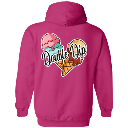 Double Dip Pullover Hoodie - Front/Back