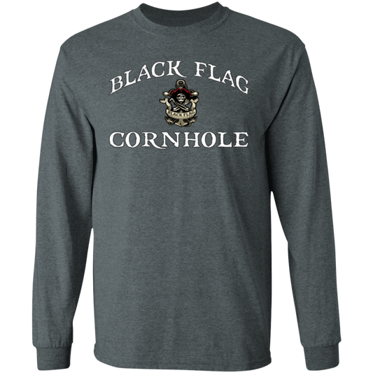 Black Flag Cornhole Long Sleeve T-Shirt