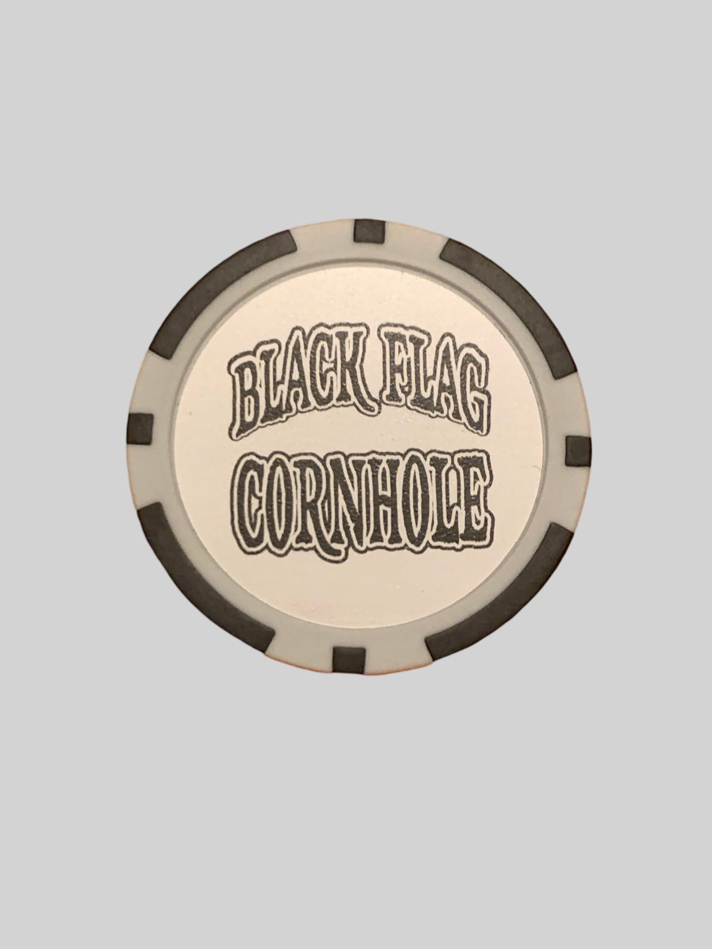 Black Flag Cornhole Flip Chip