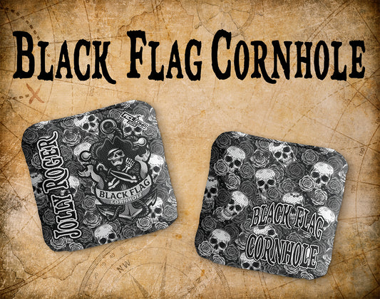 Jolly Roger - BW Rose Skull -  ACL Comp 2025