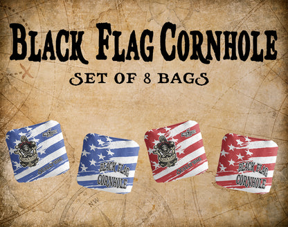 Scallywag - American Flag - Set of 8 Bags