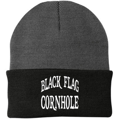 Black Flag Cornhole Beanie